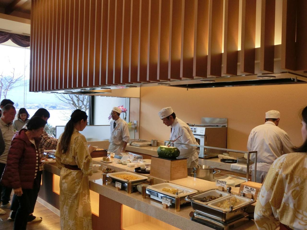 Hotel Shuhokaku Kogetsu à Fujikawaguchiko Extérieur photo